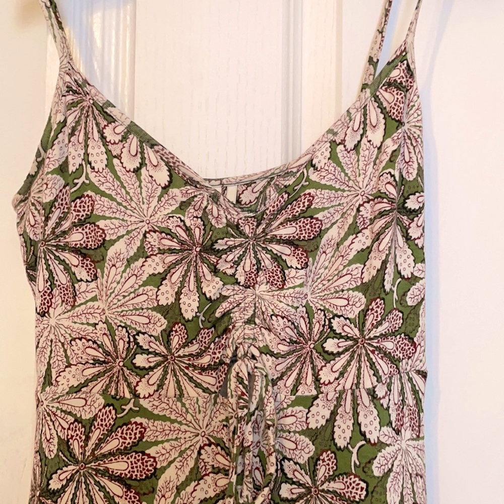 Anthropologie Printed Jumpsuit XS